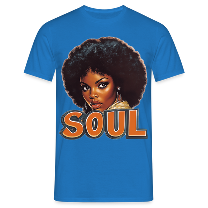 Soulful Vibes, T-shirt herr - kungsblå