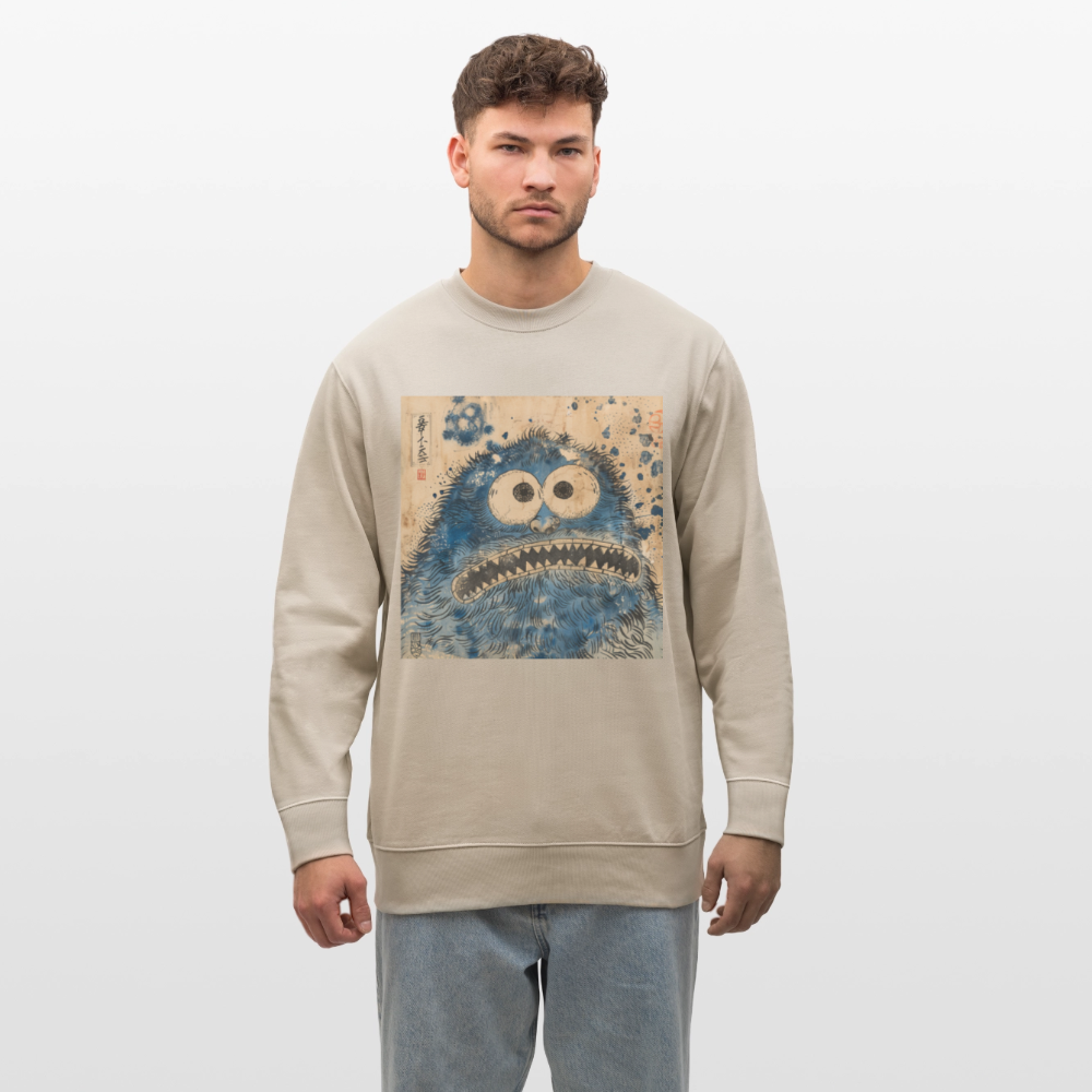 Uramiko ramlar i vattnet, Ekologisk sweatshirt CHANGER unisex från Stanley/Stella - beige