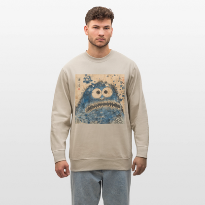 Uramiko ramlar i vattnet, Ekologisk sweatshirt CHANGER unisex från Stanley/Stella - beige