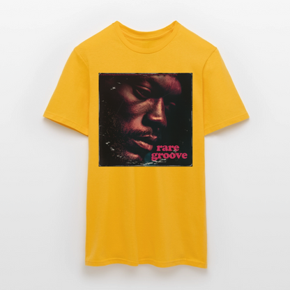 Groove Rare, T-shirt unisex - gul