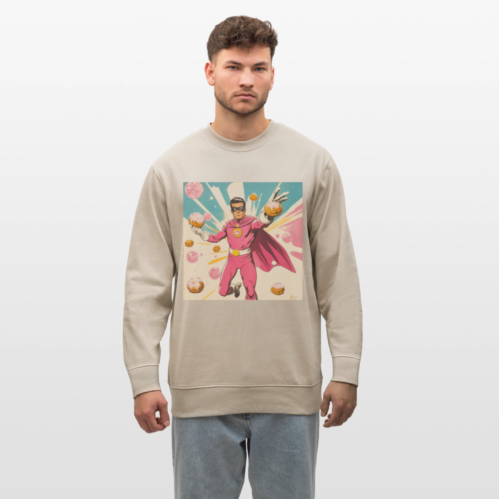 Frosting-Fury, Ekologisk sweatshirt CHANGER unisex från Stanley/Stella - beige