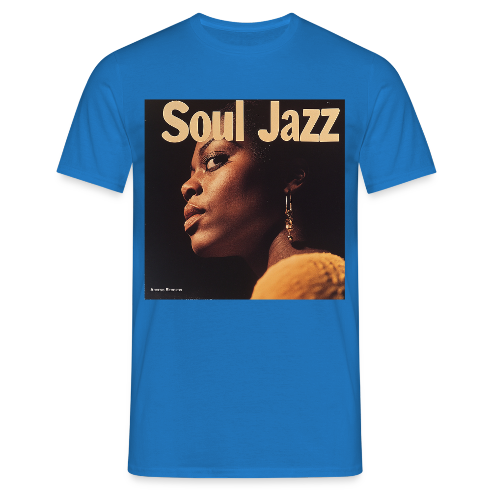 Acceso's Soul Groove: Jazz with a Beat, T-shirt herr - kungsblå