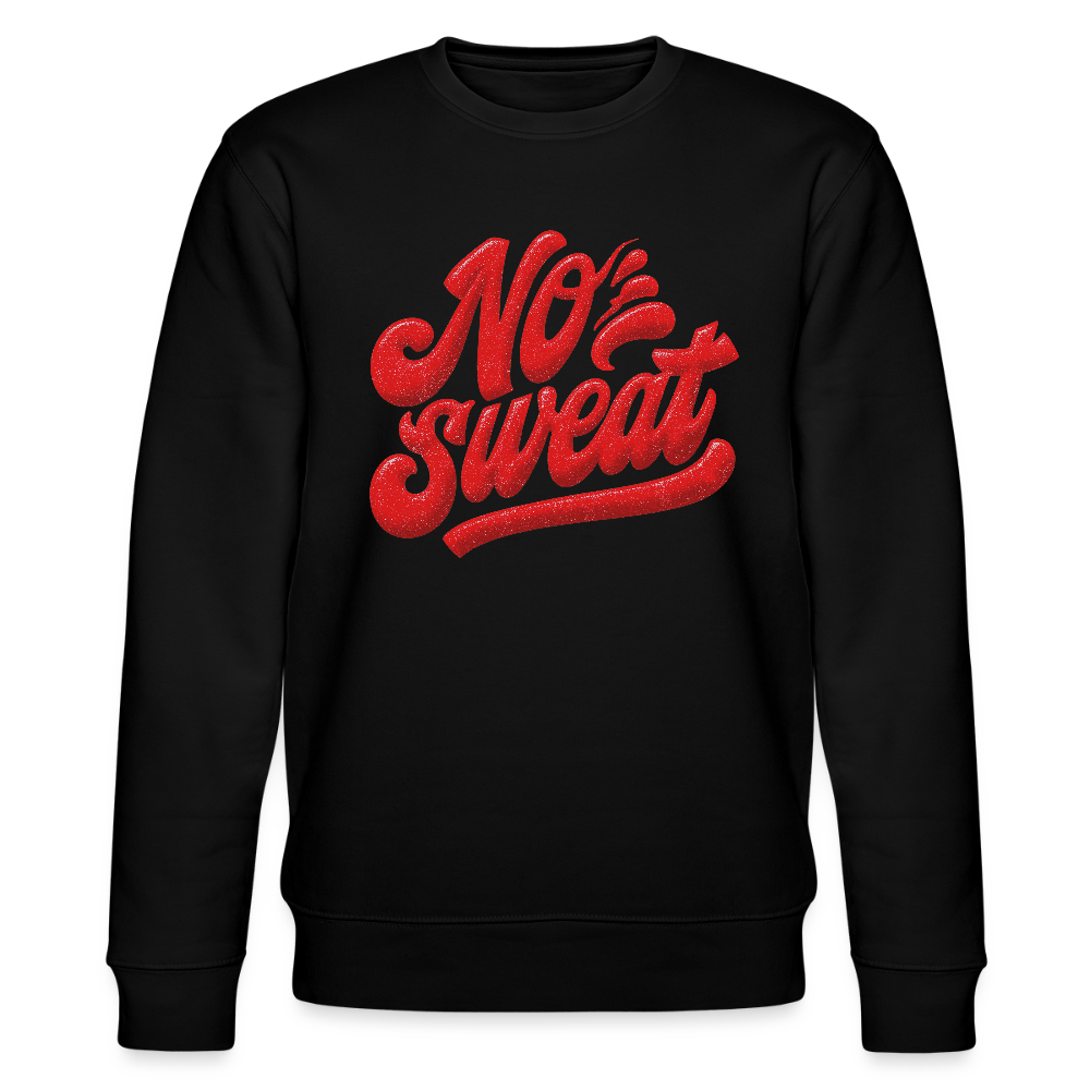 No Sweat, Ekologisk sweatshirt CHANGER unisex från Stanley/Stella - svart