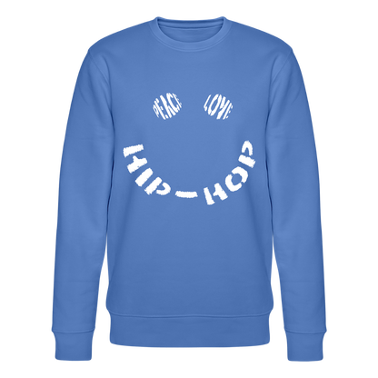 Peace, Love & Hip-Hop, Ekologisk sweatshirt CHANGER unisex från Stanley/Stella - blå