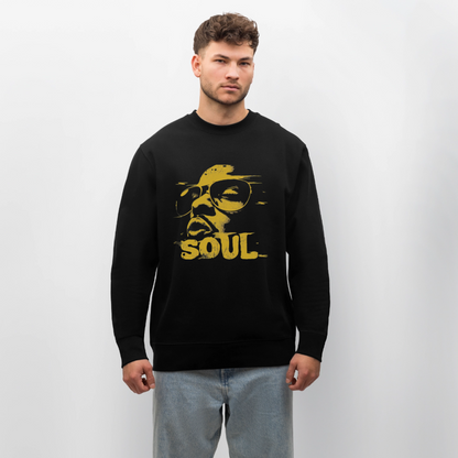 Funky Soul, Ekologisk sweatshirt CHANGER unisex från Stanley/Stella - svart
