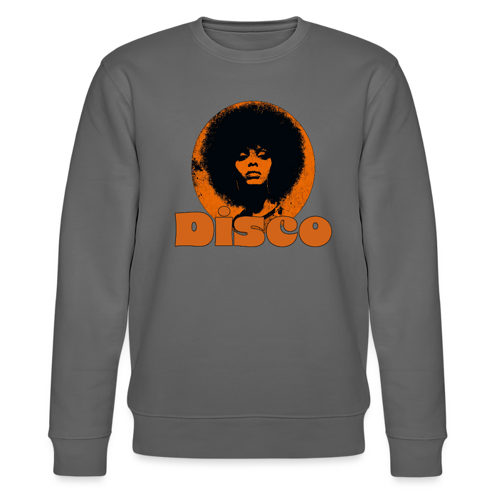 Disco Inferna, Ekologisk sweatshirt CHANGER unisex från Stanley/Stella - kolgrå