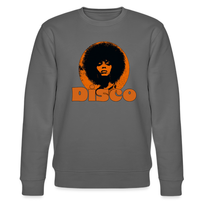 Disco Inferna, Ekologisk sweatshirt CHANGER unisex från Stanley/Stella - kolgrå