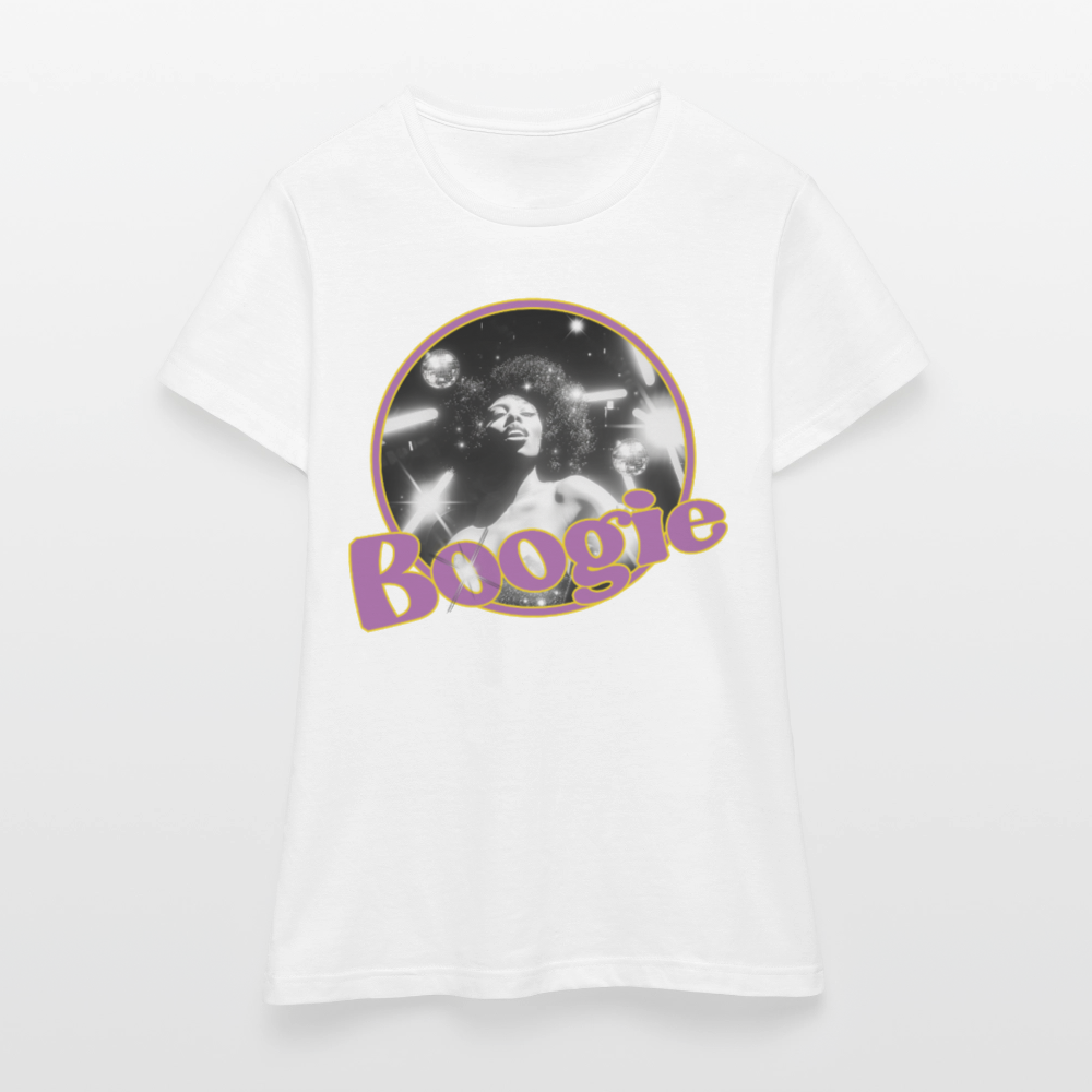 Electric Groove, T-shirt dam - vit