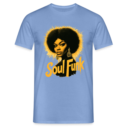 Soul Funk, T-shirt herr - carolina blue