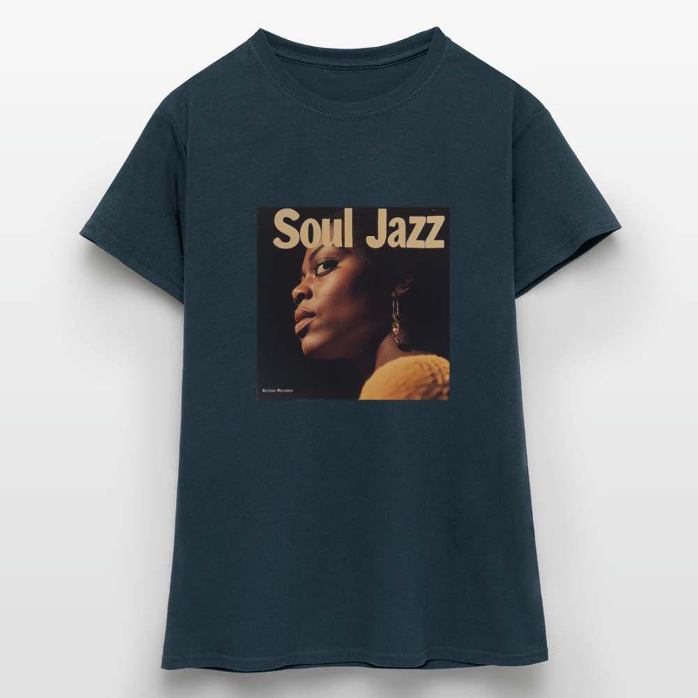 Acceso's Soul Groove: Jazz with a Beat, T-shirt dam - marinblå