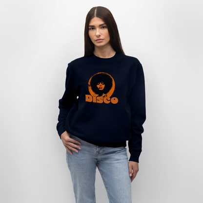 Disco Inferna, Ekologisk sweatshirt CHANGER unisex från Stanley/Stella - marinblått
