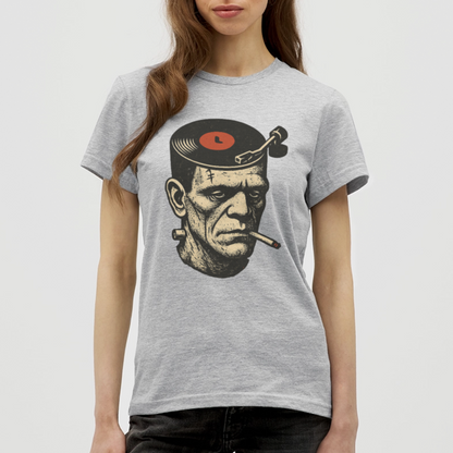 Waxhead, T-shirt dam - gråmelerad