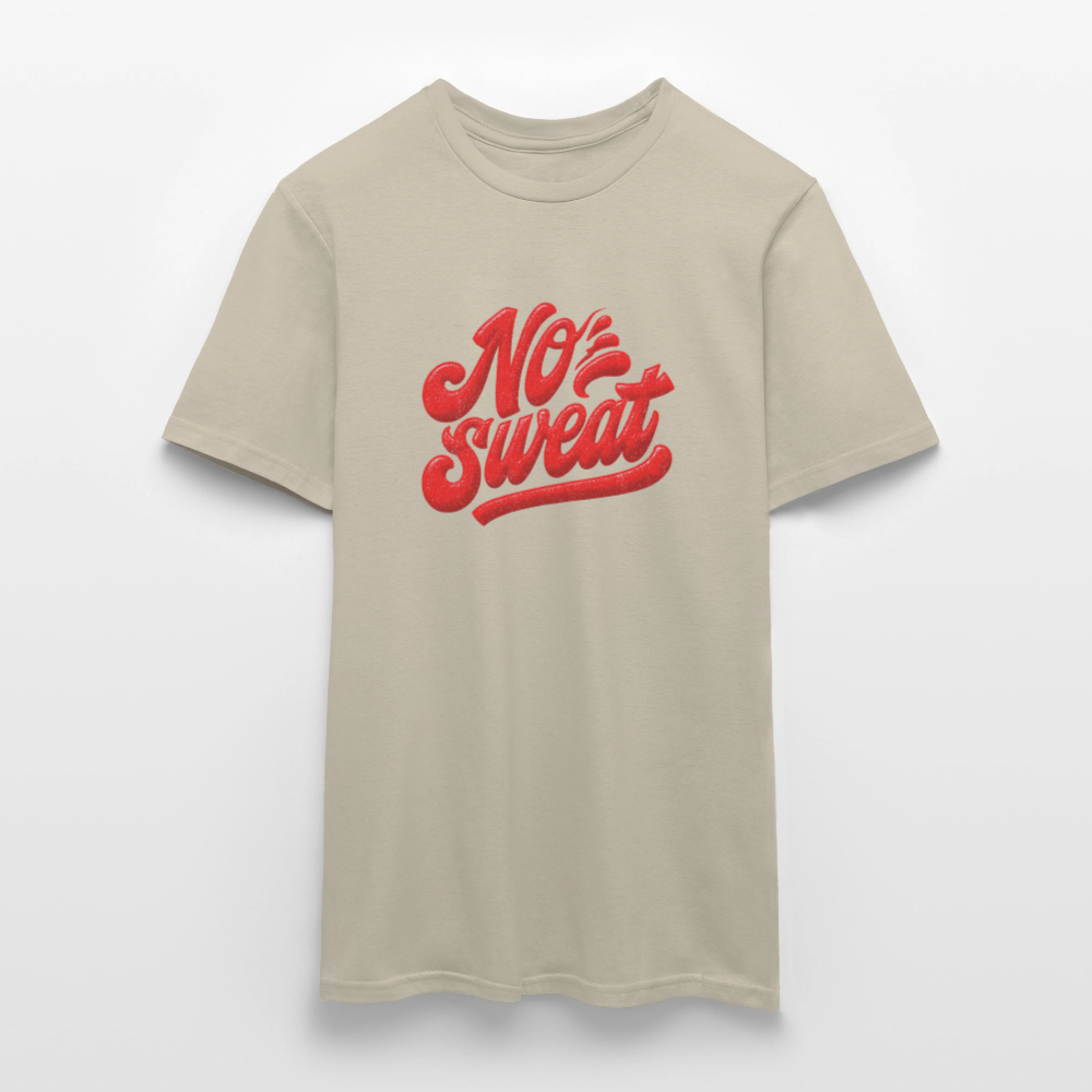 No sweat, T-shirt unisex - sandbeige