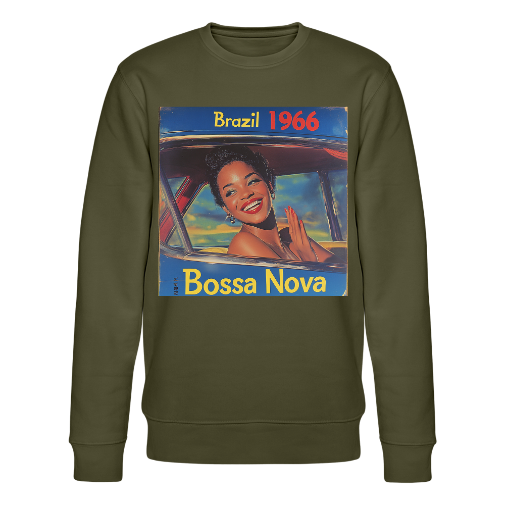 Isabela Costa, brazil 1966, Ekologisk sweatshirt CHANGER unisex från Stanley/Stella - kaki