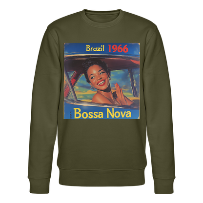 Isabela Costa, brazil 1966, Ekologisk sweatshirt CHANGER unisex från Stanley/Stella - kaki