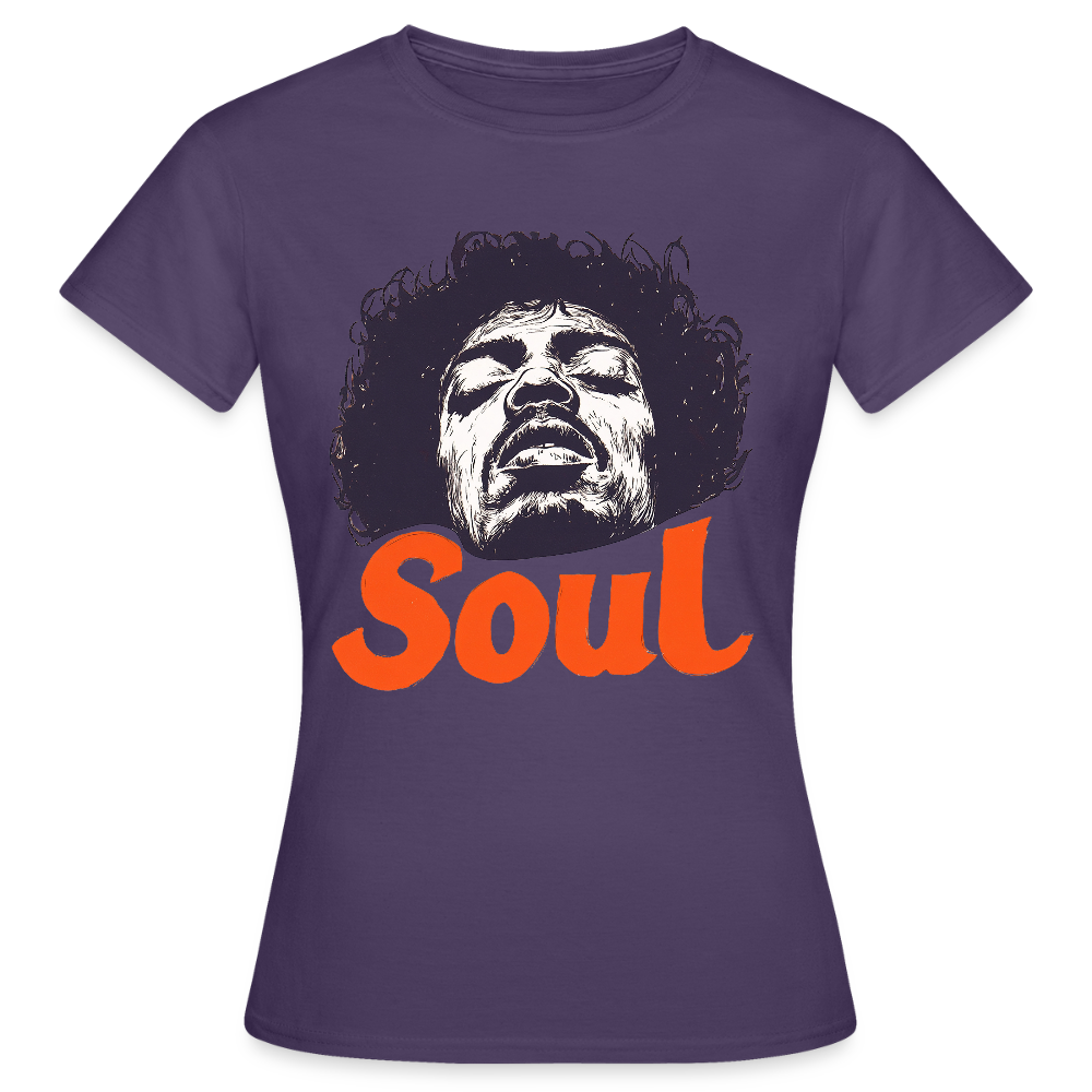 A Soul Awakening, T-shirt dam - mörklila