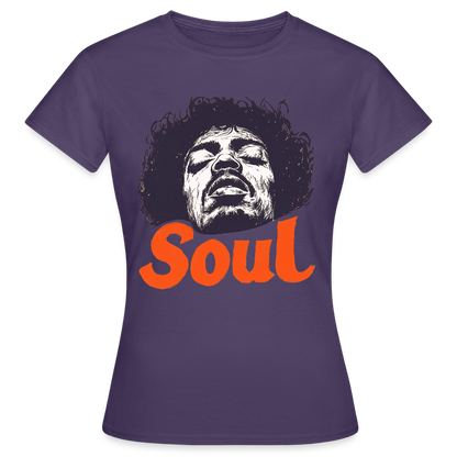 A Soul Awakening, T-shirt dam - mörklila