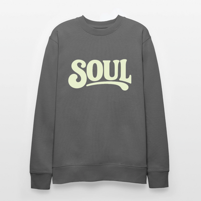 All About Soul, Ekologisk sweatshirt CHANGER unisex från Stanley/Stella - kolgrå