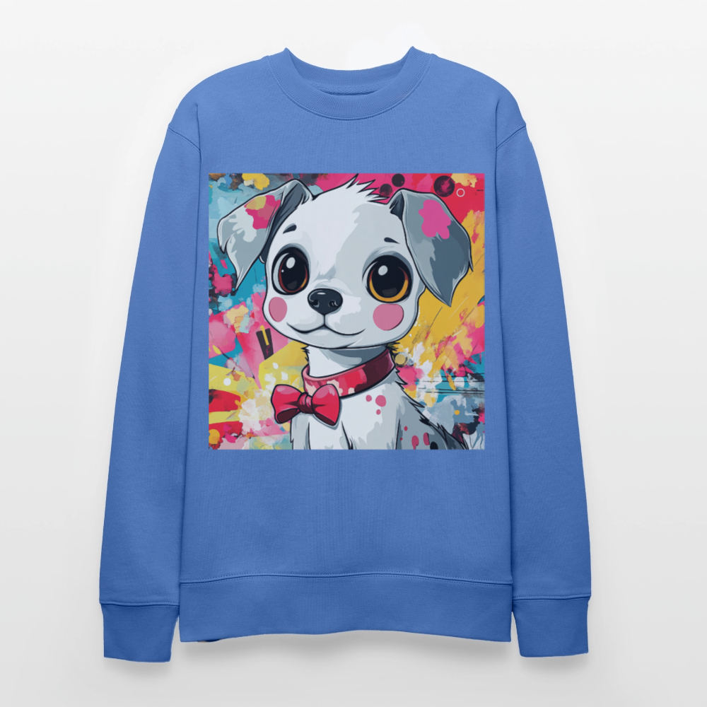 En vän eller fiende?, Ekologisk sweatshirt CHANGER unisex från Stanley/Stella - blå