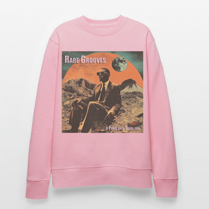 Vinylskatter: Att hitta sällsynta grooves, Ekologisk sweatshirt CHANGER unisex från Stanley/Stella - ljusrosa