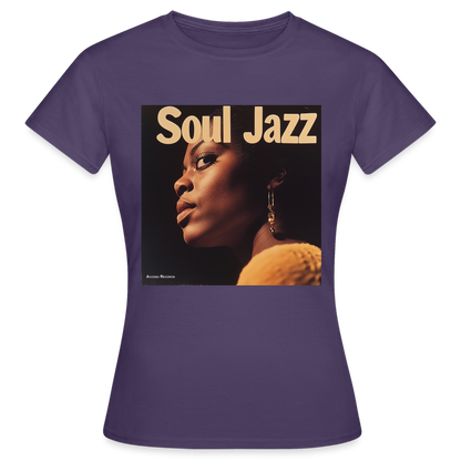 Acceso's Soul Groove: Jazz with a Beat, T-shirt dam - mörklila