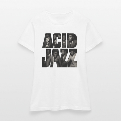 80s Club Jazzdance, T-shirt dam - vit