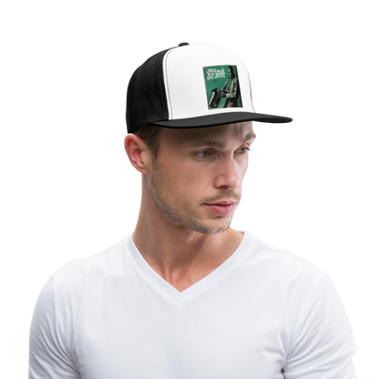 Groove in the Mind, Trucker Cap - vit/svart