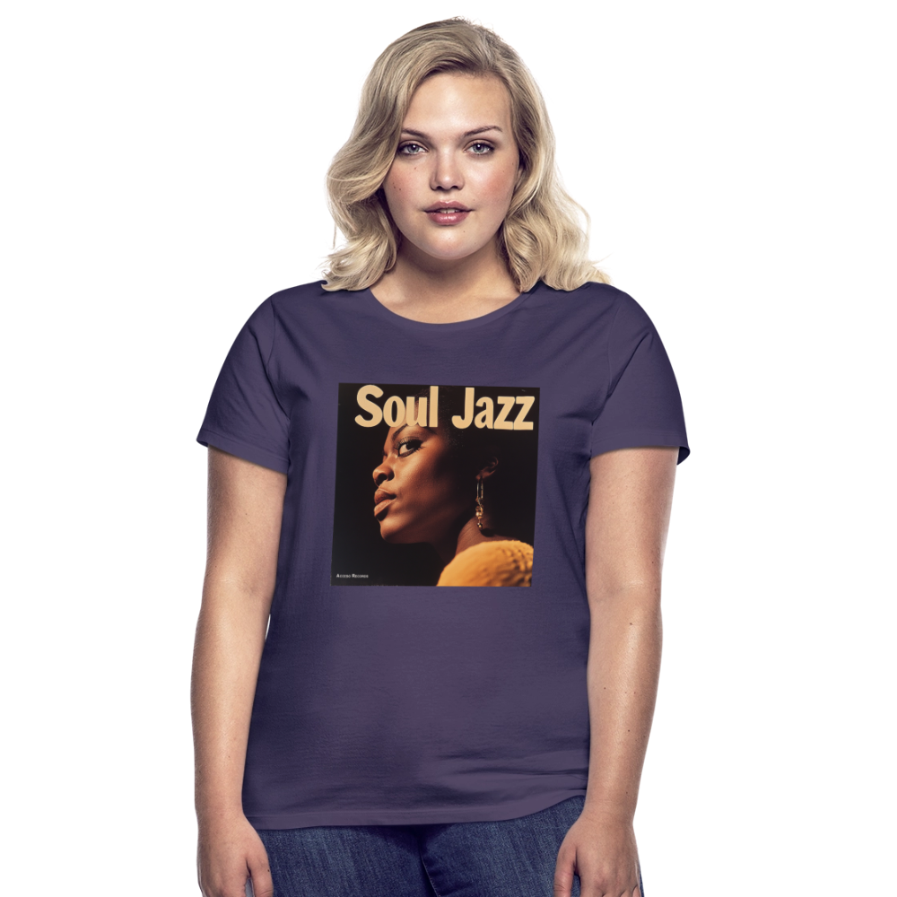 Acceso's Soul Groove: Jazz with a Beat, T-shirt dam - mörklila