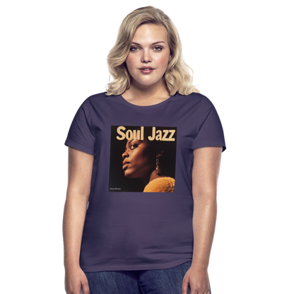 Acceso's Soul Groove: Jazz with a Beat, T-shirt dam - mörklila