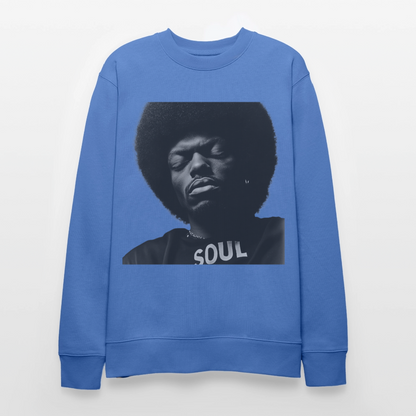 Where Soul Lives, Ekologisk sweatshirt CHANGER unisex från Stanley/Stella - blå