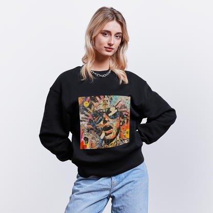 Cosmic Soul Groove, Ekologisk oversizetröja RADDER unisex från Stanley/Stella - svart