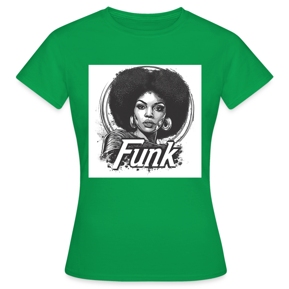 Funk Queen: Power in Motion, T-shirt dam - kellygrön