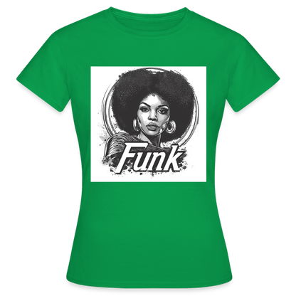 Funk Queen: Power in Motion, T-shirt dam - kellygrön