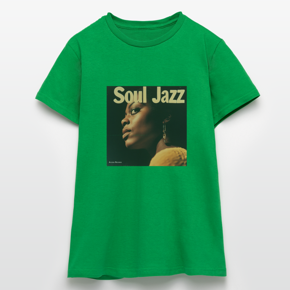 Acceso's Soul Groove: Jazz with a Beat, T-shirt dam - kellygrön