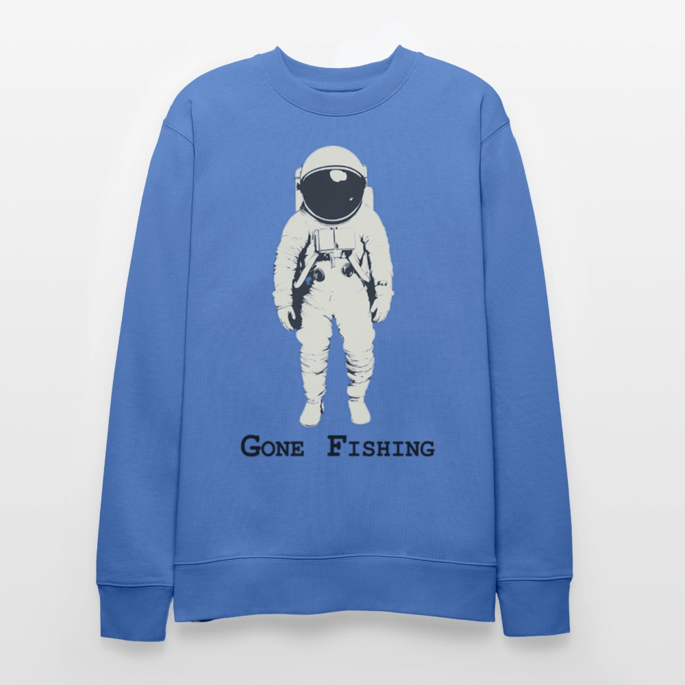 Drifting Beyond – Gone Fishing, Ekologisk sweatshirt CHANGER unisex från Stanley/Stella - blå