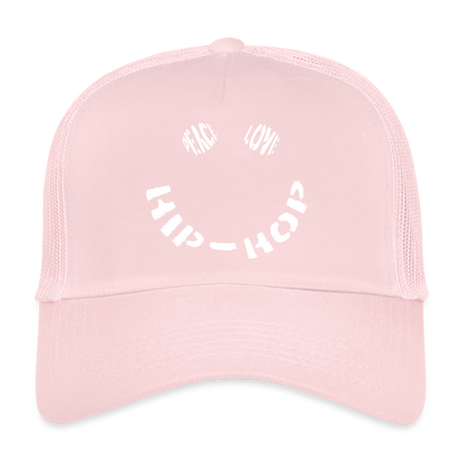Peace, Love & Hip-Hop, Trucker Cap - ljusrosa