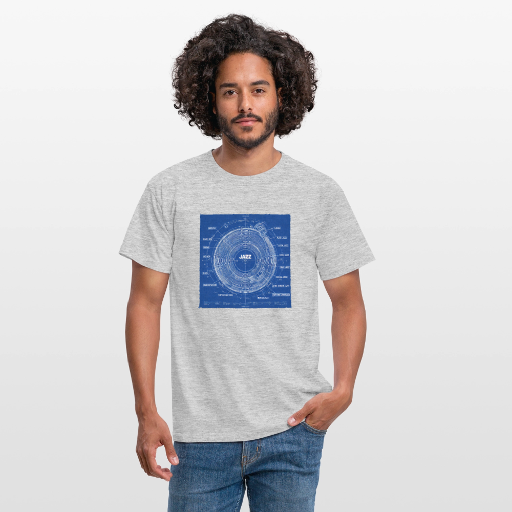 Kind of Blueprint, T-shirt unisex - gråmelerad