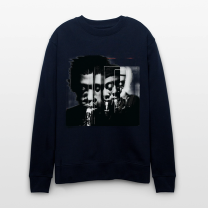 Between Breaths, Ekologisk sweatshirt CHANGER unisex från Stanley/Stella - marinblått