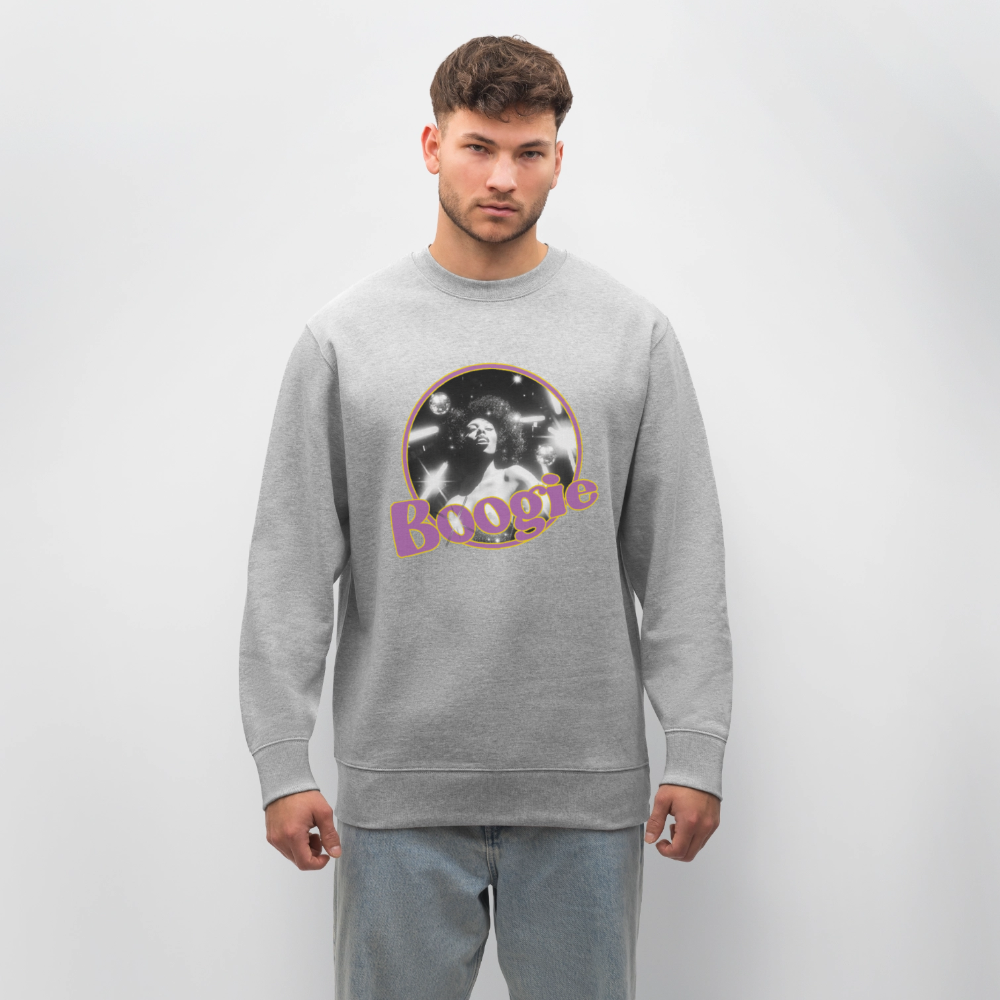 Electric Groove, Ekologisk sweatshirt CHANGER unisex från Stanley/Stella - gråmelerad