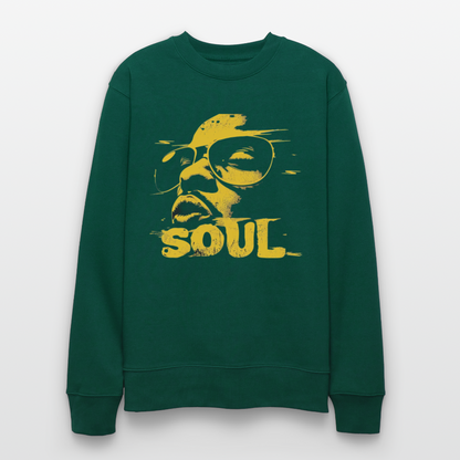 Funky Soul, Ekologisk sweatshirt CHANGER unisex från Stanley/Stella - skogsgrön