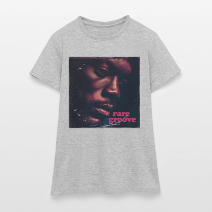 Groove Rare, T-shirt dam - gråmelerad