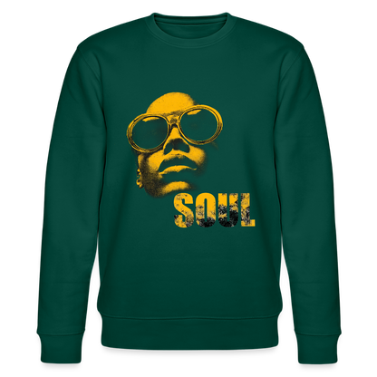Golden Soul, Ekologisk sweatshirt CHANGER unisex från Stanley/Stella - skogsgrön