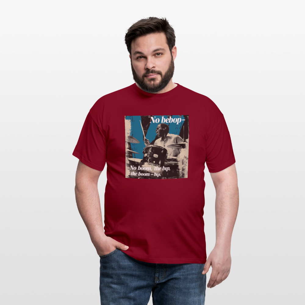 Push It Bebop, T-shirt unisex - tegelröd