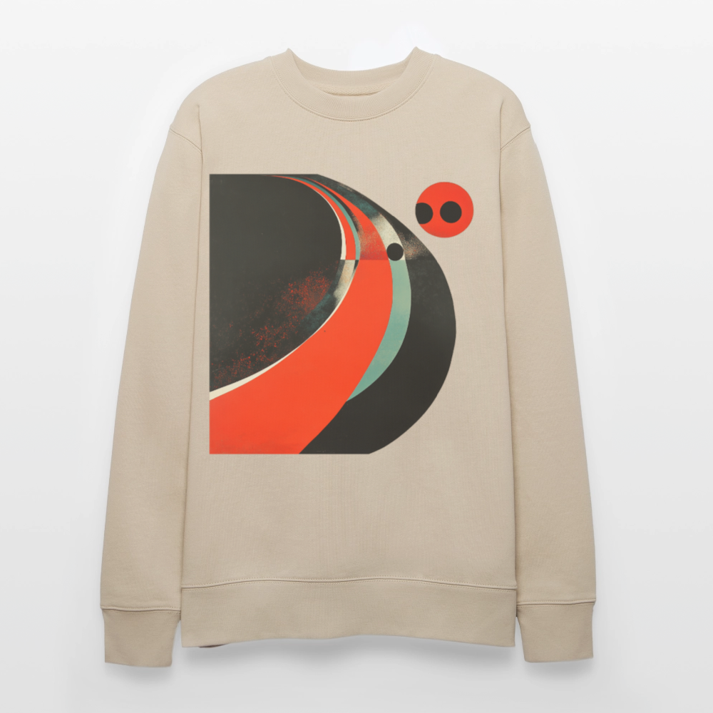 Distant Vinyl Dreams, Ekologisk sweatshirt CHANGER unisex från Stanley/Stella - beige