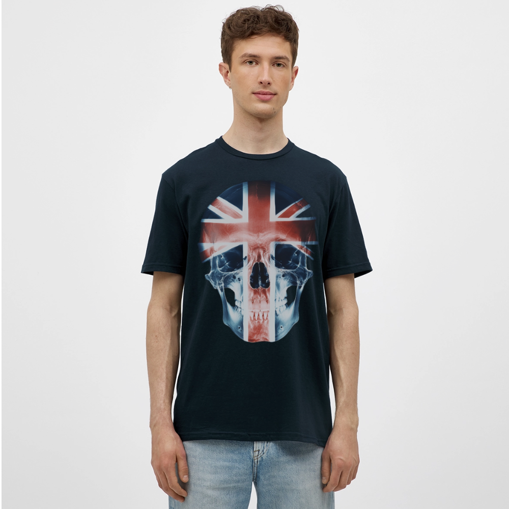 God Save the Skull, T-shirt herr - marinblå