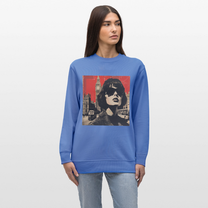 Revolt på Regent Street, Ekologisk sweatshirt CHANGER unisex från Stanley/Stella - blå