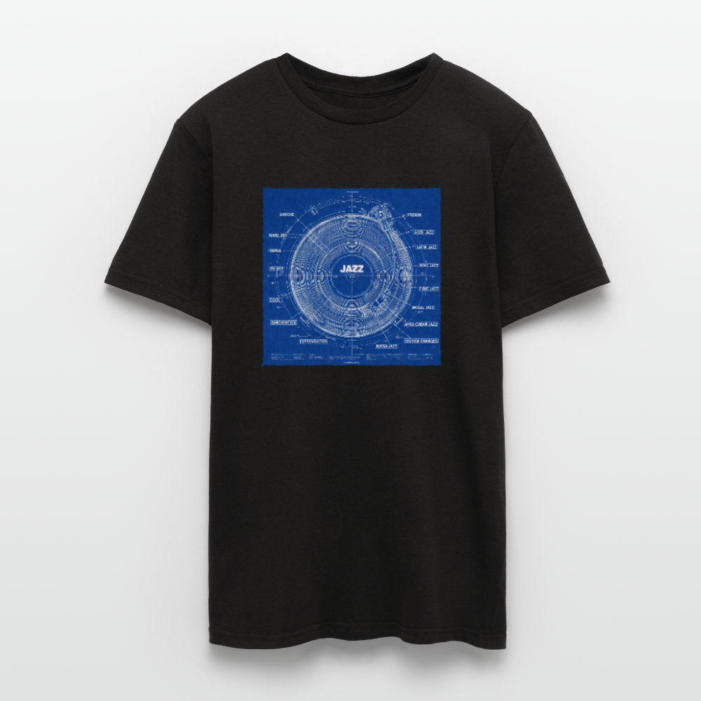 Kind of Blueprint, T-shirt unisex - svart