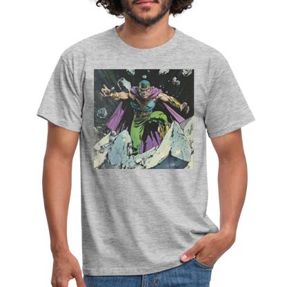 Granitus, T-shirt herr - gråmelerad