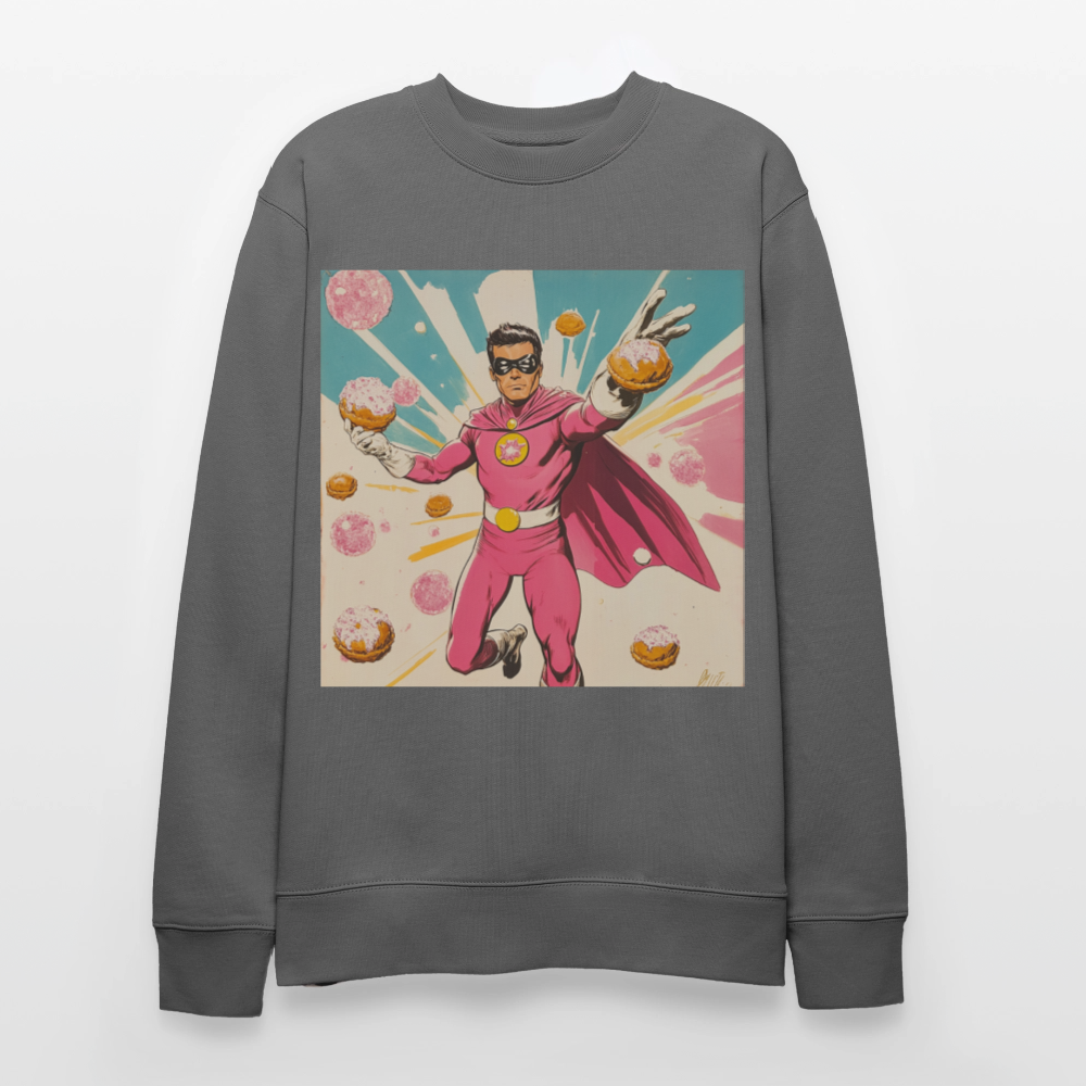 Frosting-Fury, Ekologisk sweatshirt CHANGER unisex från Stanley/Stella - kolgrå