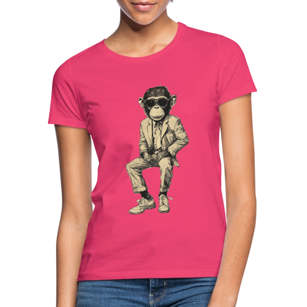 Mod Monkey, T-shirt dam - azalea